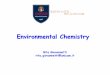 Presentazione di PowerPoint - Unicamdocenti.unicam.it/tmp/3754.pdfReach Legislation (Dr. Manuela Cortese) References for the study of environmental chemistry: