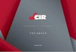 September 2016 - CIR .and Edoardo De Benedetti. Rodolfo De Benedetti is Chairman of CIR. Monica Mondardini