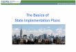 State Implementation Plans 101 - United States ... · Overview •National ambient air quality standards (NAAQS) •Air quality management process •What is a State Implementation