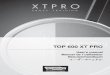 TOP 600 XT PRO - Technogym Direct · Top 600 XT PRO Top 600 is an innovative equipment that is part of the Technogym XT PRO line. These equipments have been conceived to offer cardiovascular