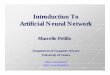 Introduction To Artificial Neural Network - Univepelillo/Didattica/Old Stuff/RetiNeurali... · Introduction To Artificial Neural Network ... d Cellula orizzontale ... Combinando opportunamente