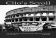 Clio’s Scroll - Open Computing Facility · Clio’s Scroll is produced by financial support from the Townsend Center for the Humanities, ... Le Cose Della Guerra (Milan: Fondazione