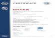 Download the ISO 9001 certificate - hoyer-group.com · HOYER Mednarodna Spedicija d.o.o. Jugova ulica 20 2342 Ruse Slovenia Domestic and International Transportation in tank equipment