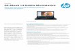 HP ZBook 14 Mobile Workstation - CNET Contentcdn.cnetcontent.com/c3/c5/c3c5b288-ecfc-4dbd-a29f-a7d9872ee819.pdf · Data sheet | HP ZBook 14 Mobile Workstation HP recommends Windows