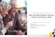 AAL call 2018 Austrian Info day Vienna, 15 February 2018 · 1 AAL call 2018 Austrian Info day Vienna, 15 February 2018 Call 2016 CENTRAL INFO DAY, Brussels, 8 March 2016 Marco Carulli