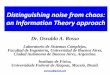 Distinguishing noise from chaos: an Information Theory ... · Distinguishing noise from chaos: an Information Theory approach . oarosso@gmail.com. Dr. Osvaldo A. Rosso . ... PDF Selection