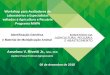 Workshop para Avaliadores de Laboratórios e Especialistas ... · Anselmo V. Rivetti Jr., MSc, PhD Auditor Fiscal Federal Agropecuário Workshop para Avaliadores de Laboratórios