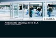 Automatic sliding door SLA - Kaba · The SLA automatic sliding door: High performance at an attractive price Automatic doors matching the overall architectural design for use in ofﬁces,