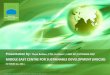 Presentation by: MIDDLE EAST CENTRE FOR SUSTAINABLE ... · Eckart Tolle . Sustainable Development Strategies for the Middle East Region . Human Development in the Middle East Dependant