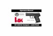 HK USP40 Compact – LEM Pistol Operators Manual · This manual applies to the Heckler & Koch USP40 Compact – LEM Pistol (Caliber .40 S&W) with 7.5-8.5 pound double-action only
