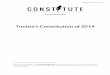 Tunisia's Constitution of 2014 - Home page - ISS Africa · • Motives for writing constitution • Reference to science • Reference to fraternity/solidarity • God or other deities