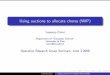 Using auctions to allocate chores (WIP)lcioni/papers/2008/Beamer_Auctions_Presentazione.pdf · Lorenzo Cioni Using auctions to allocate chores (WIP) Modi ed auctions We propose the