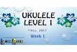 Ukulele level 1 Powerpoint - lowelllearns.com · ukulele • a ukulele is a small, 4 stringed instrument from the guitar family. • although it is associated with hawaiian music,
