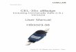 User Manual HB3323-08 - casellasolutions.com · Casella CEL-35X dB adge Users Handbook – Page 13 Note that once removed from the charger, the dB adge will automatically switch off