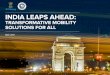 NITI-RMI India Report · 2 | india leaps ahead: transformative mobility solutions for all authors & acknowledgments suggested citation niti aayog and rocky mountain institute