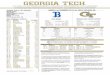GEORGIA TECH BY THE NUMBERS GAMES 4-6: FEBRUARY … · @GTBaseball - 2 - 2019 GEORGIA TECH BASEBALL GAME NOTES GAMES 4-6 VS. UCLA FEB. 22-24 ATLANTA, GA. 2019 QUICK FACTS GENERAL