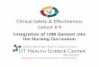 Clinical Safety Effectiveness Cohort 9 - UT Health San Antoniouthscsa.edu/cpshp/CSEProject/Cohort9/1_Yarbrough.White.Kennedy... · Clinical Safety & Effectiveness Cohort # 9 Integration