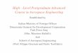 High - Level Postgraduate Advanced Course in Aerospace ... · High - Level Postgraduate Advanced Course in Aerospace Engineering Established by ... been established at the Scuola