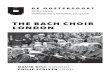 programma The Bach Choir London - De Oosterpoort en ... · Requiem II (Requiem) Jongen Chant de Mai (orgel solo) Rachmaniov i) Today salvation has come ii) Thou didst rise from the