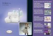Eclipse The Eclipse DX features these 10 serger patents · A serger is the ideal machine to reinforce seams and give garments a ﬁ nished look and serging takes on a new meaning