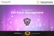 The importance of SAP Patch Management · ERP Security • SAP Security assessments and hardening • SAP Security research • Regular presenters on the topic of SAP Security •