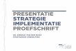 Presentatie Proefschrift Strategie Implementatie .presentatie strategie implementatie proefschrift