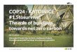 COP24 - KATOWICE #1.5tosurvive The role of buildings ... · COP24 - KATOWICE #1.5tosurvive The role of buildings towards net zero carbon ... - guidelines how to use building design