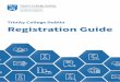 Trinity College Dublin Registration Guide - tcd.ie Reg Guide.pdf · Trinity College Dublin, Academic Registry Welcome to the Academic Registry’s guide to completing student registration