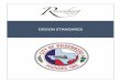 Design Standards - Rosenberg, Texas · C. Appropriate improvement bonds are in place for the maintenance period. For public improvement projects within the City of Rosenberg, bonds