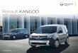 Renault KANGOO · The Renault Kangoo has been specifically designed with your needs in mind, whatever your business environment. With panel vans, crew vans and fully electric versions,