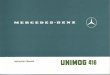 Instruction Manual UNIMDI 416 - UNIMOG.DKunimog.dk/teknik/416/instruktionsbog/416man_1.pdf · Printed in Germany Technical details of UNIMOG in relation to data and illustrations