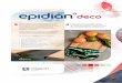 deco - .deco deco Epoxy composition based on EPIDIAN® DECO is an exceptional combination of a transparent