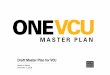 Draft Master Plan for VCU · Board approves ONE VCU Master Plan VCU develops a capital plan that aligns with the master plan Board approves the major capital projects in