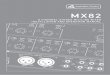 MX82 Manual - Australian Monitor · 8 CHANNEL STEREO MIC/LINE MIXER INSTALLATION AND OPERATION MANUAL. IMPORTANT SAFETY INFORMATION 1. Save the carton and packing material even if