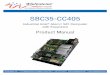 SBC35-CC405 - WinSystems · The SBC35-CC405 is a high-performance, industrial, small form factor (SFF) Single Board Computer (SBC) capable of operating at high temperatures without