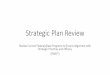 Strategic Plan Review - utah.gov · Encourage school leaders to engage in learning communities to improve collaboration and practice. Promote career pathways that incentivize effective