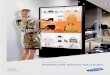 Samsung Display Solutions INTERACTIVE DISPLAY Samsung Display    Interactive touchscreens