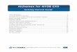 Alchemex for MYOB EXO - sagedl.com Started/MYOB EXO Getting... · Learning Services | MYOB EXO Getting Started Guide 18 | ... Alchemex for MYOB EXO Business users must make a copy