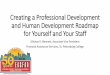 Creating a Professional Development and Human Development ... · • Students –Show them Self-Serve SAP Screen and SAP on FAS Web site. FAS Core Beliefs (continued) ... Nonspecific