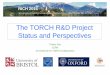 The TORCH R&D Project Status and Perspectives · • “Mini-TORCH” prototype – Quartz radiator plate 35×12×1cm. 3 – Quartz focusing block 12cm width – Prototype Phase-II