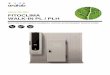 ARALAB BIO FITOCLIMA WALK-IN PL / PLH · Exhaust air (∅80mm) Observation window with light cover (400x400) Radiation light tiers Irrigation valves (optional) Fresh air intake and