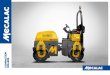 COMPACTION ROLLERS - mecalac.com · Ranging from the versatile MBR71 pedestrian roller to the productive TV1400 tandem roller (and everything in-between), there’s the right machine