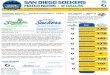 Sockers Match Notes · SAN DIEGO SOCKERS MATCH NOTES I A Legacy Of Champions Since 1978 Pag e k3 40th ANNIVERSARY SEASON The Sockers are celebrating their 40th anniversary this season