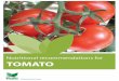 Nutritional recommendations for - haifa-group.com · 3 1. About the crop 1.1 Growth patterns Tomato cultivars may be classified into three groups by their growth patterns, which are