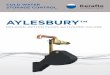 COLD WATER STORAGE CONTROL - keraflo.co.uk · The Aylesbury KB Type - Fully Variable Delayed Action Float Valve - Suitable for tanks with or without raised valve chambers How it Works