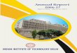 (April 1, 2016 - March 31, 2017) - rti.iitd.ac.inrti.iitd.ac.in/sites/default/files/inst_manuals/annual report 2016... · Student Mentorship Programme (SMP) in association with Student