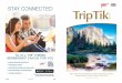 TripTik · 18-03 © AAA 2018 918 STAY CONNECTED • member discounts around you • cheapest gas nearby • Diamond Rated hotels and restaurants • travel information and 