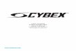 Cybex Treadmill Product Number 625T Owner’s Manual ...fitnesssuperstore.info/pdfs/Cybex 625T Treadmill.pdf · This treadmill is for use on a grounded, dedicated circuit. Make sure