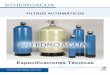 FILTROS AUTOMÁTICOS - Hidroagua | Equipos de ósmosis ... · You created this PDF from an application that is not licensed to print to novaPDF printer () 8 ... Válvula Flujo Pico
