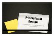 Principles of Design PPT revised - Wando High Schoolwandohigh.ccsdschools.com/UserFiles/Servers/Server_2879574/File... · Principles of Design e m p h a S i s d found Ways to Cr eate